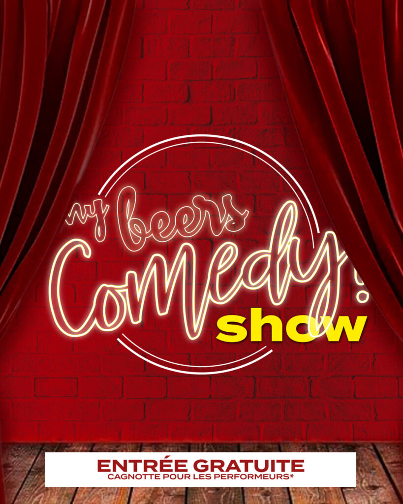 Comedy show au My Beers dans un bar à bière événementiel