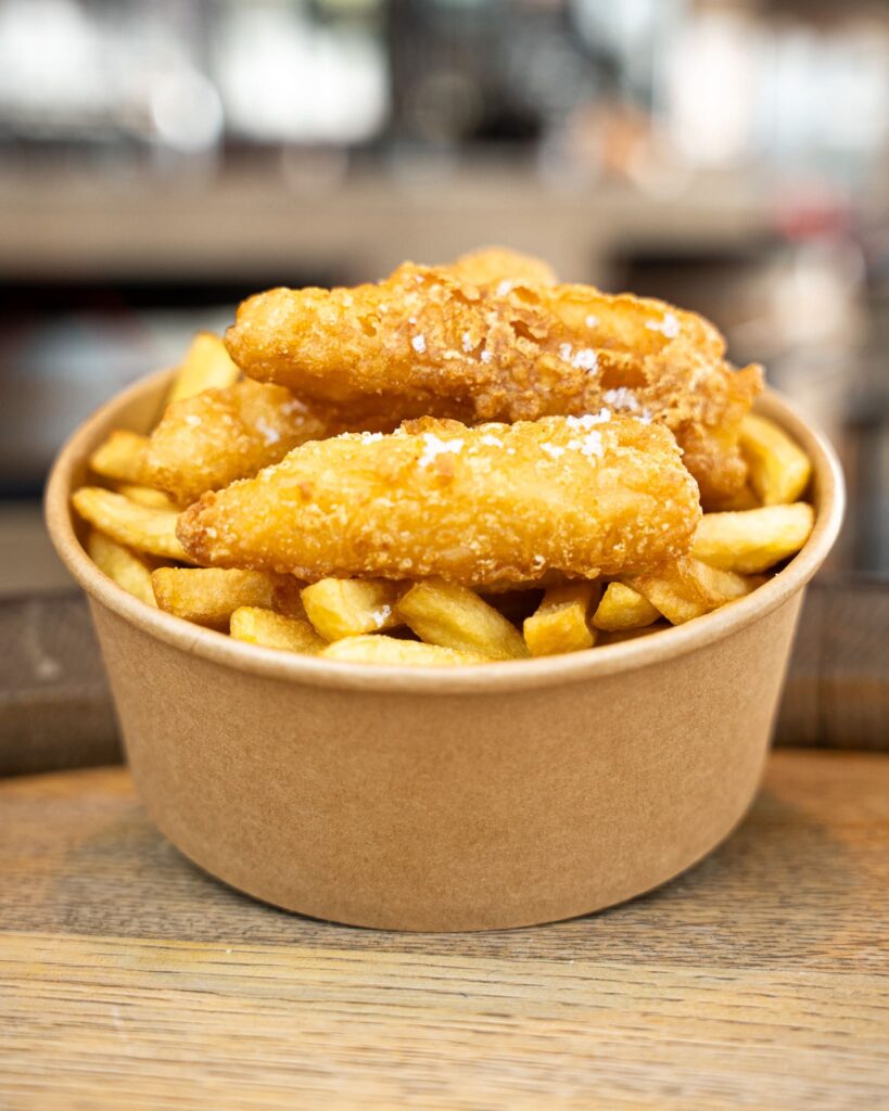 Photo Fish & Chips Finger Food au My Beers
