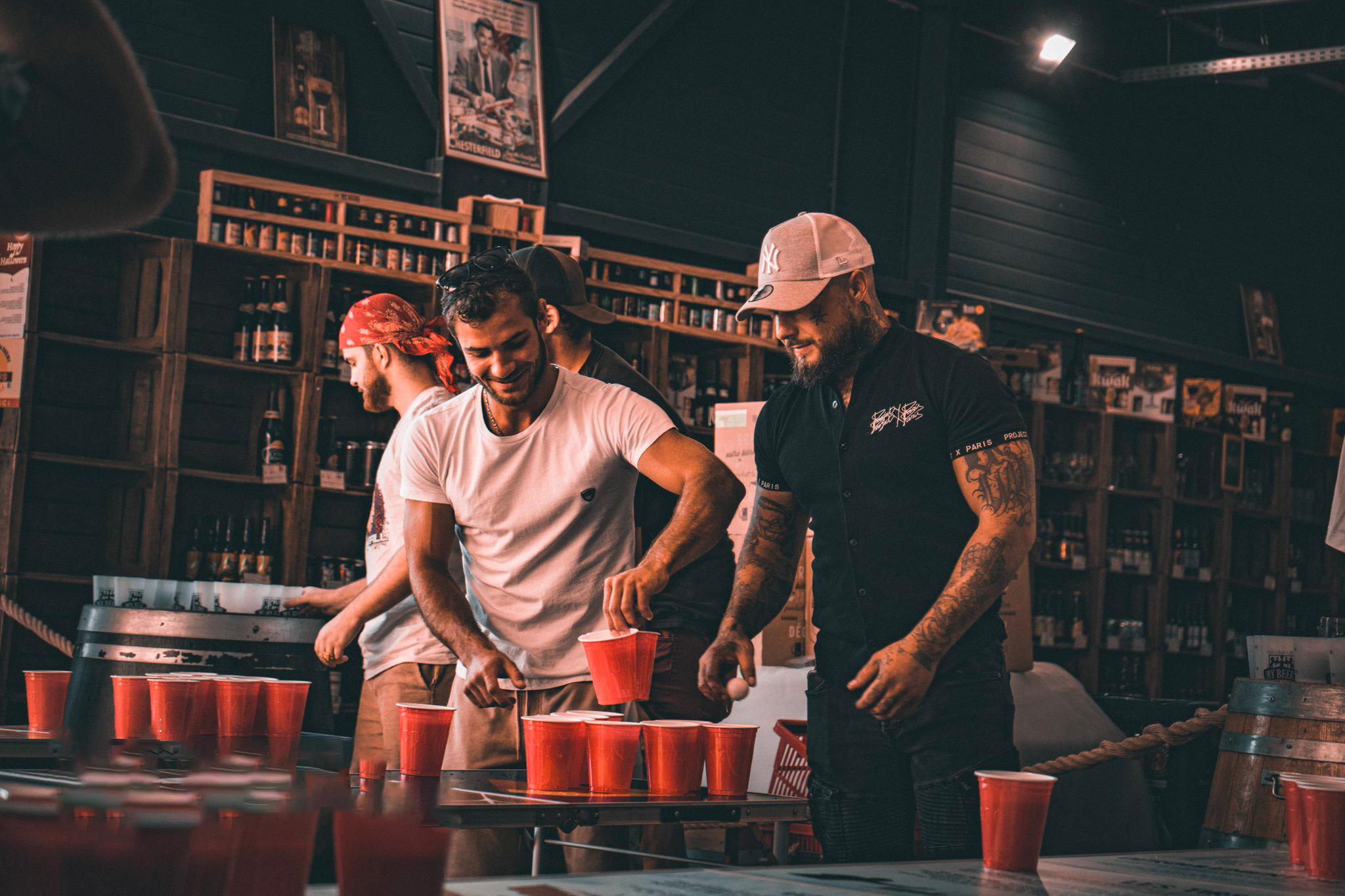 Le Beer Pong au My Beers est une vraie instiution