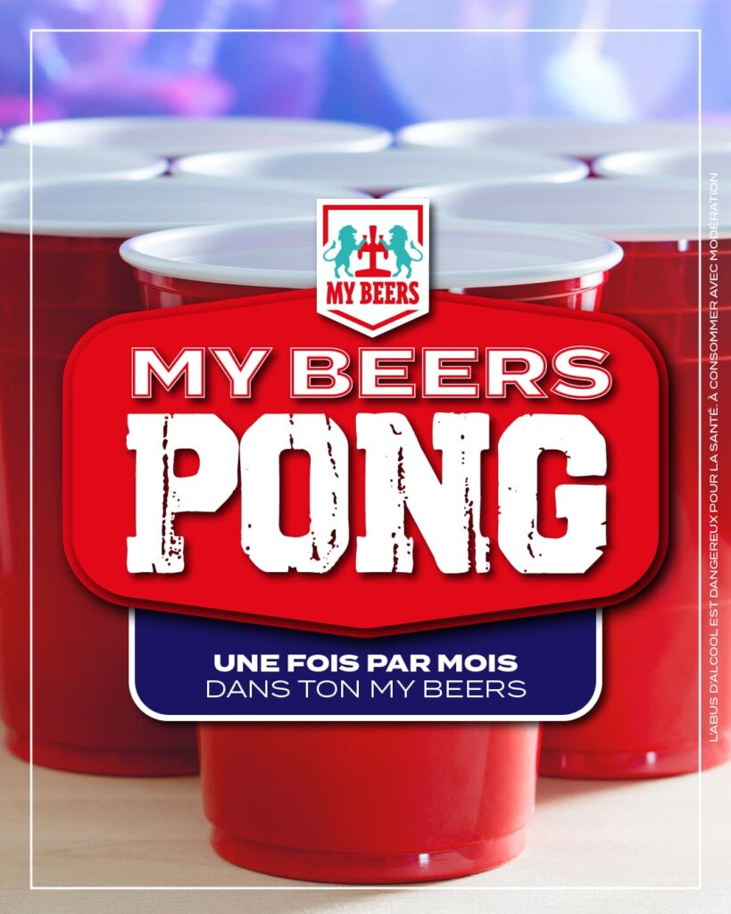 Visuel My Beers Pong classique du My Beers