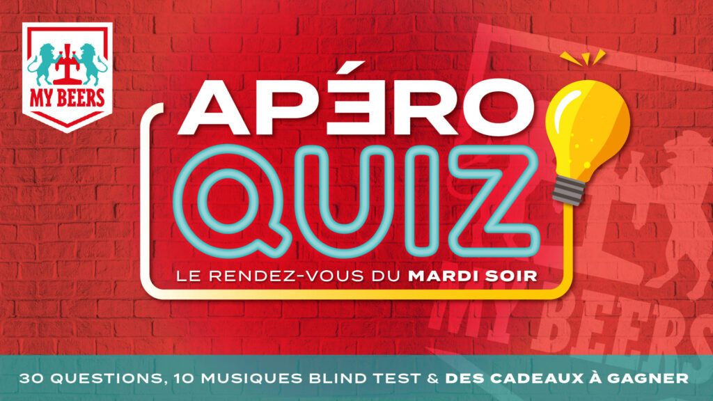 Visuel de l'Apéro Quiz du My Beers