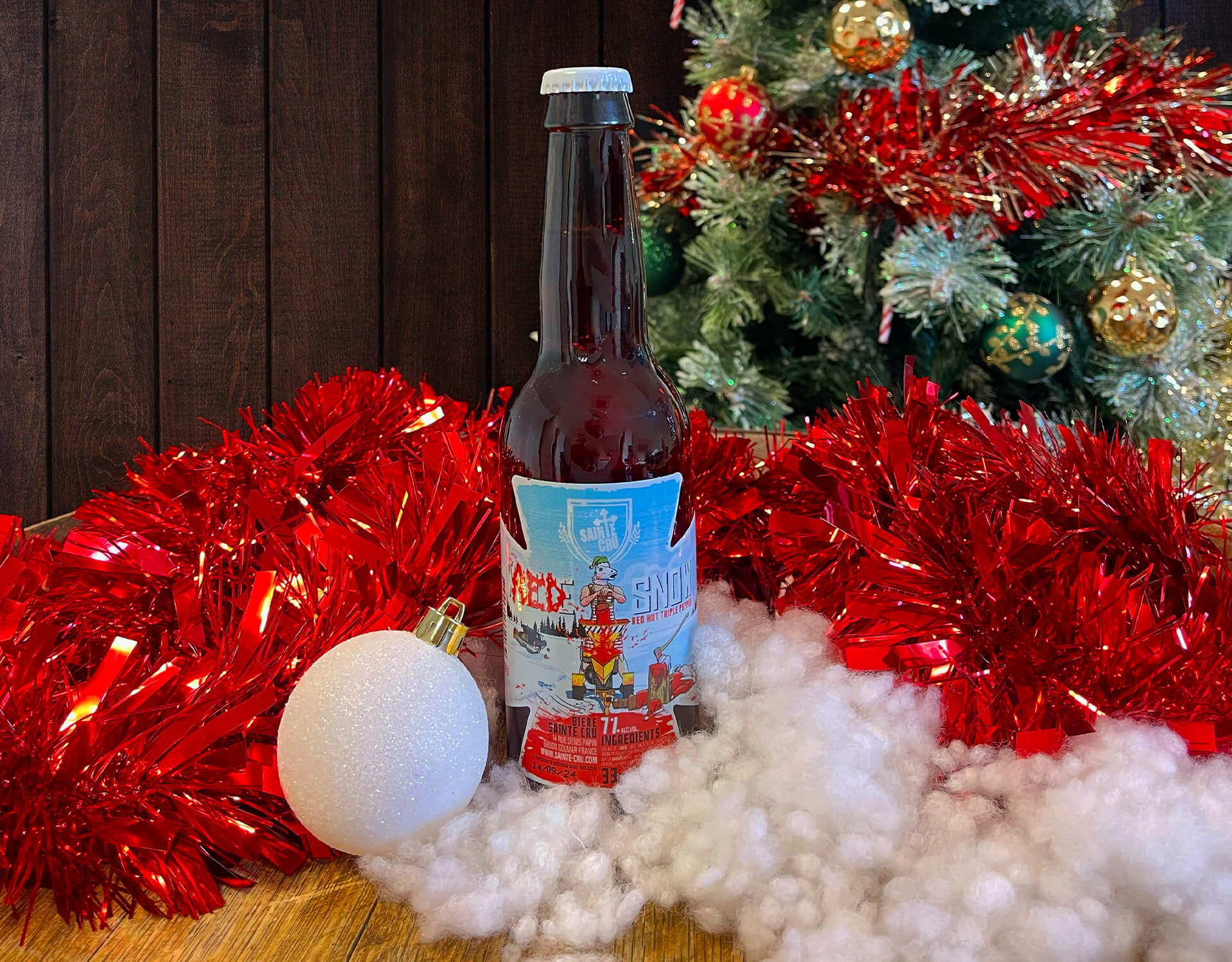 La Red Snow de la brasserie française Sainte-Cru chez My Beers