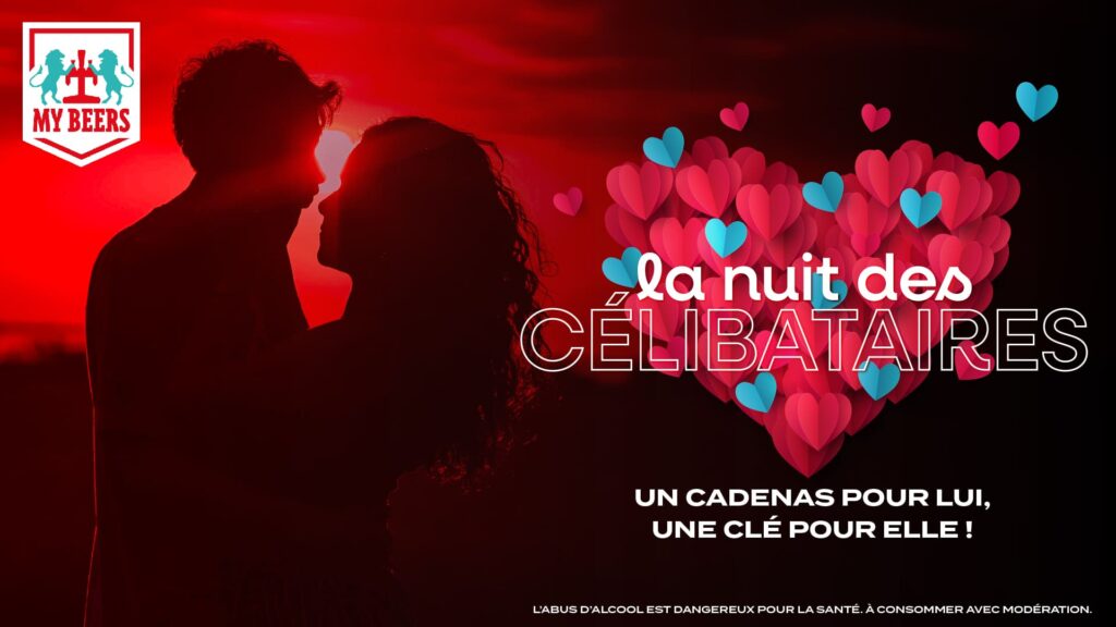 Visuel soirée Nuit des célibataires au My Beers