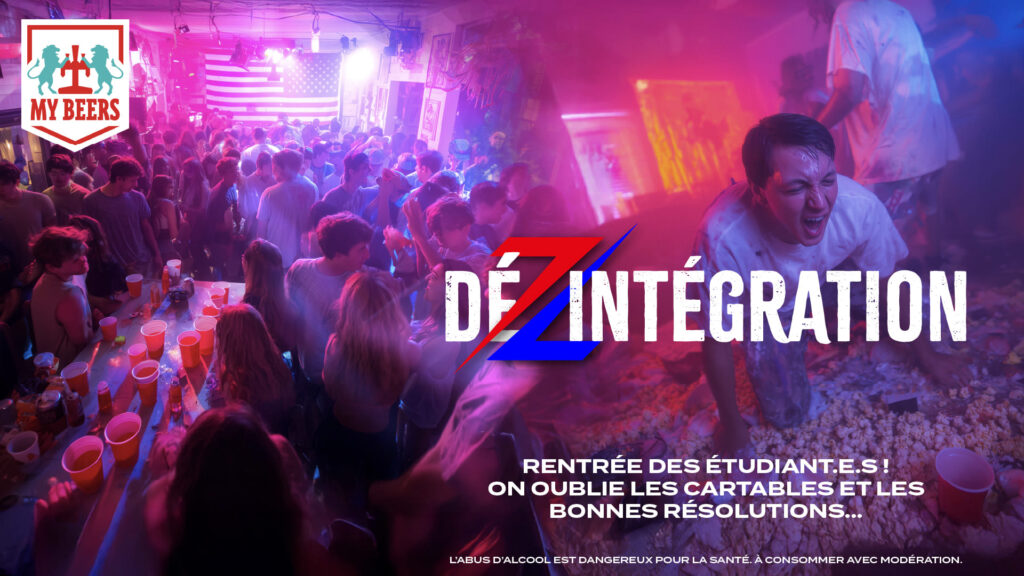 Visuel soirée Dézintégration au My Beers