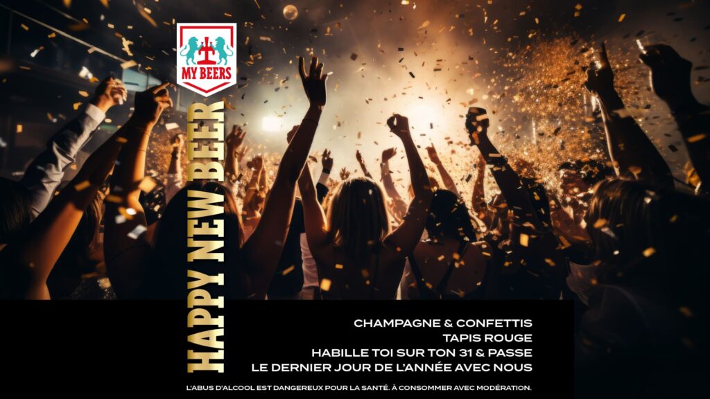 Visuel soirée Happy New Beer au My Beers