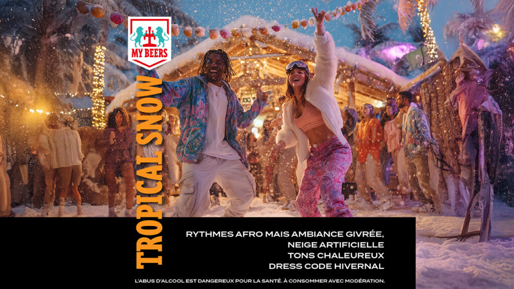Visuel soirée Tropical Snow au My Beers