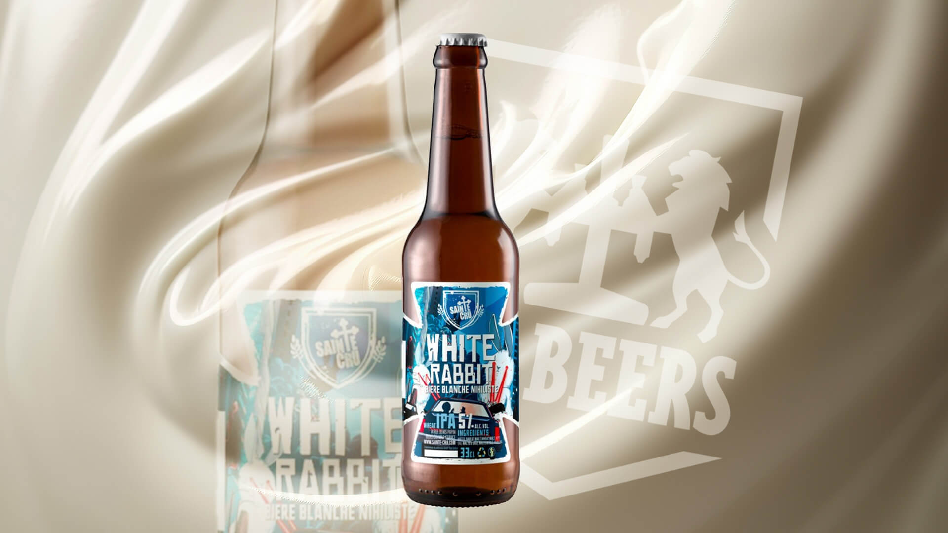 Osez Chocolat blanc et bière blanche white rabbit avec My Beers