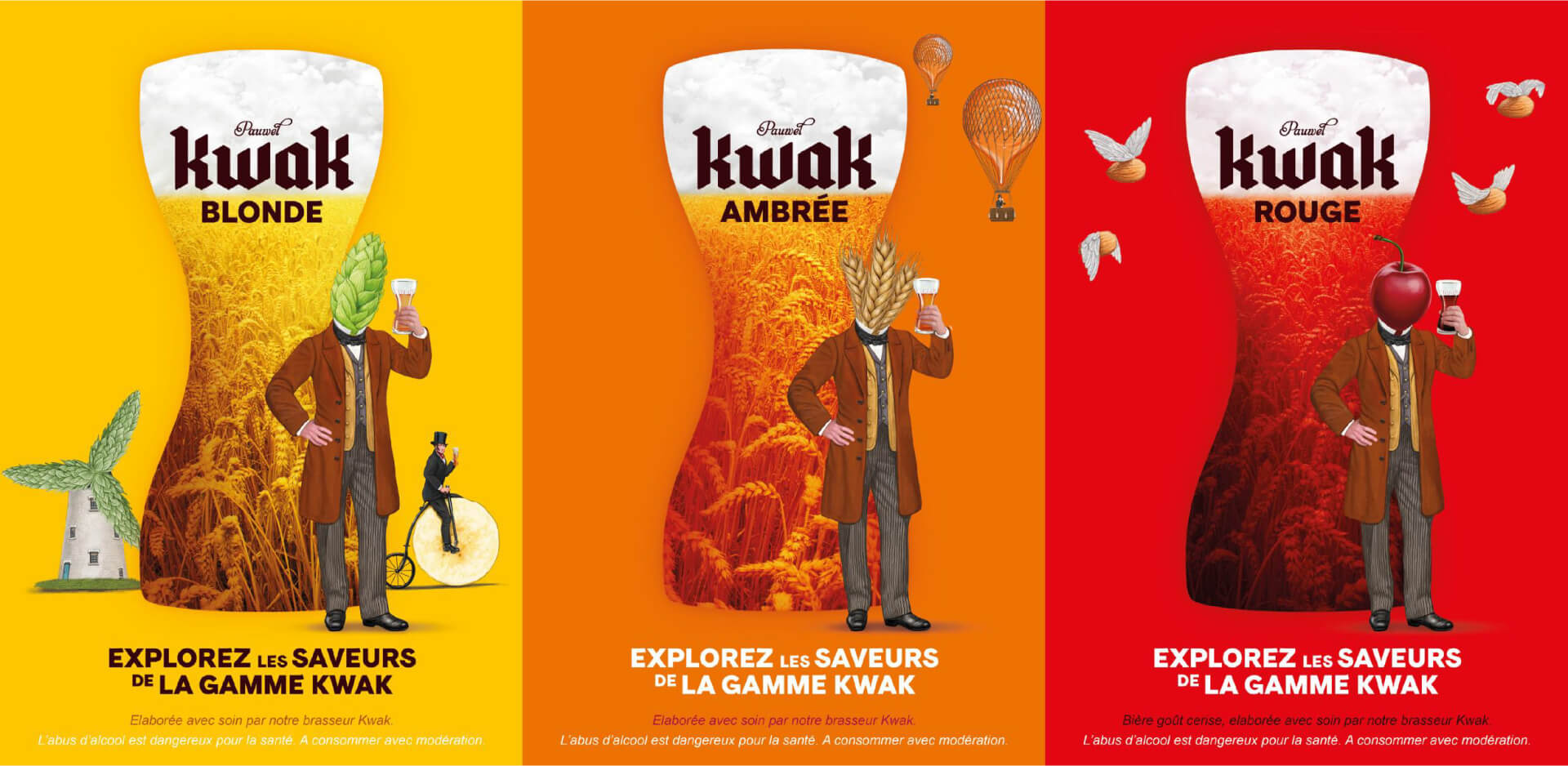 Bières Kwak à la pression pendant le mois de Juillet au My Beers