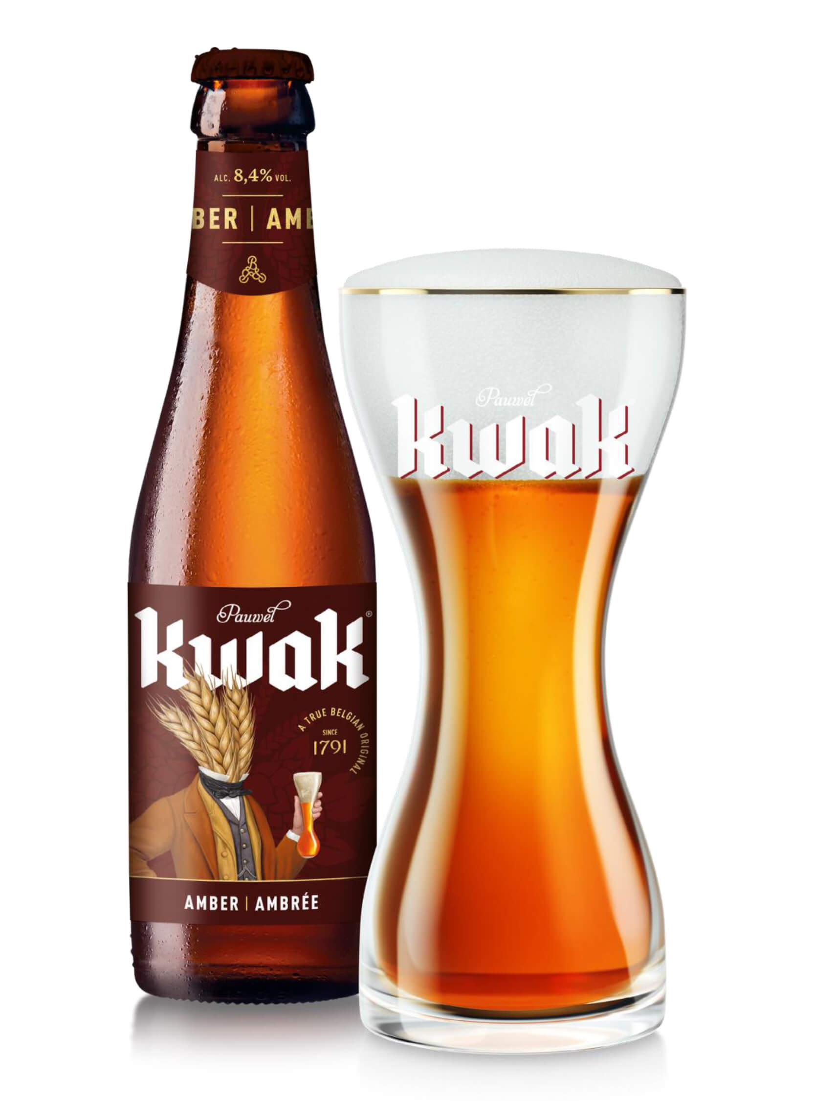Une bière ambrée disponible au My Beers en pression
